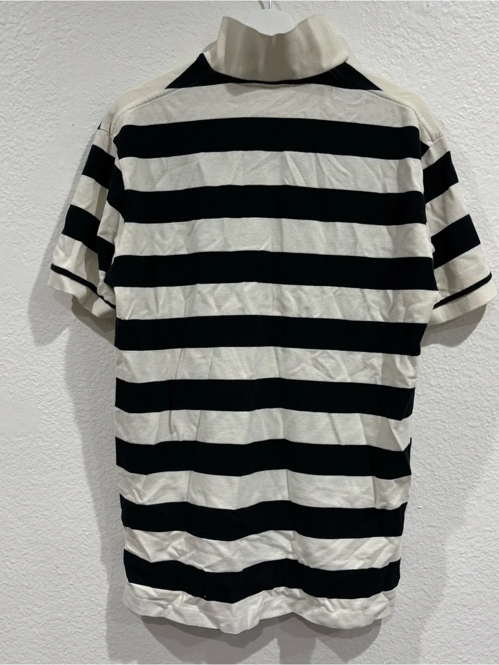Vintage 90s Rugby Polo Shirt Colorblock Design, Size L
